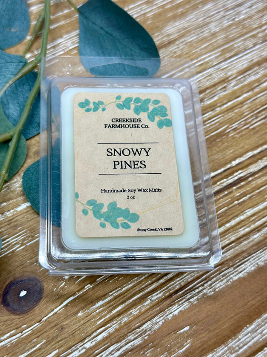 Snowy Pines